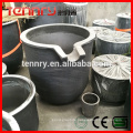 Refractory Silicon Graphite Clay Crucible for Glass Melting China